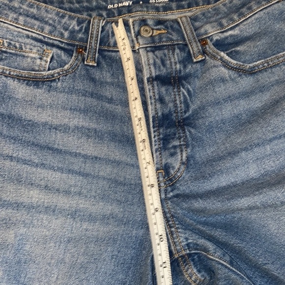 Old Navy High Rise Loose Side Slit Jean in size 8, no flaws - Picture 11 of 13